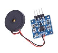 Sensor de Vibración Piezoeléctrico de Cerámica Módulo de Sensor de Golpe de Vibración Piezoeléctrico Módulo de Interruptor de Vibración 5.0V Dc Ad/Do Módulo de Sensor de