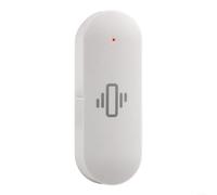 Sensor de vibración WiFi para aplicación Tuya para Smart Life, detector de alarma de choque de movimiento en tiempo real y registro de historial, caída de alta sensibilidad para seguridad del hogar