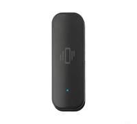 Sensor de vibración Zigbee para aplicación Tuya para dispositivo inteligente de protección de la casa, en tiempo real, bajo consumo de energía, uso en interiores, 7,2 x 2,5 cm (para Zigbee negro)
