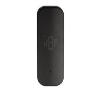 Sensor de vibración Zigbee para Tuya para detector de automatización de vida inteligente, notificación push en tiempo real, bajo consumo de energía, interior, 7,2 cm (para WiFi negro)