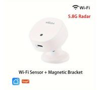 Sensor de Zigbee/Wifi Mmwave Radar Detección de Movimiento Corporal con Control de Iluminancia Tuya/Smart , Asistente Doméstico