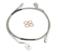 Sensor Desgaste Fren Compatible Con GMC Para Sierra Para 1500 2007-2018 2 Piezas Latiguillos De Freno Delanteros Extendidos 89370