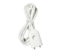 Sensor detector de fugas de agua con sondas de acero inoxidable de 1 m y conector de audio de 3,5 mm para el hogar, cocina, fábrica y monitoreo de fugas comercial