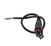 Sensor emisor de transductor de presión de acero inoxidable, rosca de 1/8, for aceite, combustible, aire y agua, 1 ud.(500PSI)