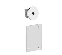 Sensor empotrado Gessi para salidas de WC, sin contacto, controlado electrónicamente, 30651246, Color: PVD de oro