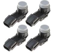 Sensor Estacionamiento Compatible con Toyota para Mark X para Alphard 2016 2017 2018 PDC Sensor De Estacionamiento Radar Asistencia 89341-60060 8934160060(4PCS Silver)