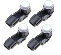 Sensor Estacionamiento Compatible con Toyota para Mark X para Alphard 2016 2017 2018 PDC Sensor De Estacionamiento Radar Asistencia 89341-60060 8934160060(4PCS White)