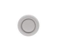 Sensor Estacionamiento para Monitor Marcha Atrás 1 Sensor Aparcamiento 18,5 Mm Negro Gris Rojo Blanco Plateado Sensores Aparcamiento(White)