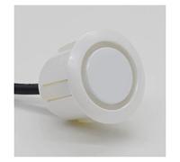 Sensor Estacionamiento Parktronic Delantero Y Trasero 8 Kit Radar Respaldo Detección Punto Ciego Indicador Alerta Sonido Garaje Sensor estacionamiento Coche(Blanco)