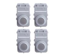 Sensor Estacionamiento Sensor Aparcamiento PDC Coche 95720-A7000 95720A7000 95720-2S301 para Kia para Cerato para Pareja 2014 para Hyundai para IX35 2014(4Piece-Silver)
