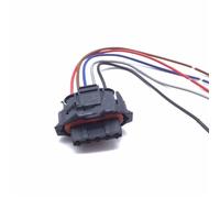 Sensor Flujo Aire Para ALFA Para ROMEO 145 146 156 166 GTV 1996-2001 MEDIDOR SENSOR FLUJO AIRE MASIVO Conector Arnés Cableado Flexible 0280218019 Medidor Flujo Aire MAF