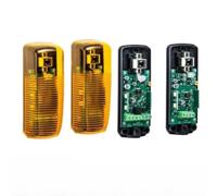 Sensor infrarrojo de haz antipellizco para puertas automáticas diseñado para un funcionamiento fiable en condiciones de alto tráfico y todas las condiciones climáticas (YS121-L)