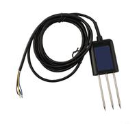 Sensor Integral de Suelo con Comunicación RS485 Medición de Humedad, Temperatura, Humedad, PH y Conductividad para Agricultura (D)