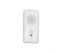 Sensor inteligente de temperatura y humedad, para monitor de clima en tiempo real compatible con Zigbee y WiFi, dispositivo ABS compacto para vigilancia doméstica (WIFI)