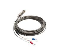 Sensor K/E/J tipo 1-5m cable blindado termopar de lengüeta ajustable for sonda controladora de temperatura 5x30mm (DxL)(J type,3.0M Cable Length)