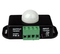 Sensor LED de bajo voltaje DC12-24V, interruptor de sensores, Detector de movimiento, controlador con luz, 1 ud.