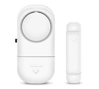 Sensor Magnético, de Alarma de Seguridad Inalámbrico para Puertas y Ventanas y Entrada a la Casa Antirrobo -
