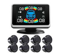Sensor Marcha atrás Coche 1 Juego función Alarma Sensor estacionamiento inverso Multifuncional Alta claridad sensibilidad radares Marcha atrás automóvil Piezas