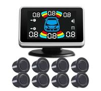Sensor Marcha atrás Coche 1 Juego función Alarma Sensor estacionamiento inverso Multifuncional Alta claridad sensibilidad radares Marcha atrás automóvil Piezas