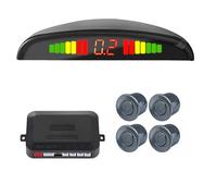 Sensor Marcha atrás Coche Kit de sensores Aparcamiento para Coche, Pantalla 4, 22 mm, retroiluminación, Radar Marcha atrás, 12 V
