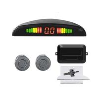 Sensor Marcha atrás Coche Kit sensores estacionamiento automóvil, 2 sensores/4, Pantalla de 22 mm, indicador Alerta Sonora Radar Marcha atrás
