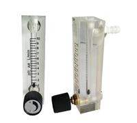 Sensor medidor de flujo de gas de oxígeno y aire, caudalímetro, indicador de caudal, medidor de gas, interruptor de flujo LZQ-6 de 1 a 10 l/min(1-10LPM)