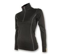 Sensor Merino Active Camiseta, Negro, S Mujer