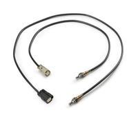 Sensor NOX 27729-10 27809-10 932-14064 932-14063 Sensor de oxígeno delantero y trasero Sonda O2 compatible con Harley Davidson Touring Electra Sensor para gases nocivos(2PCS)