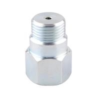 Sensor NOX Adaptador de expansión espaciador para sensores oxígeno automáticos estilo corto 34 mm, universal, M18 x 1,5, sensor lambda recto, tapón fijación CEL Sensor de óxidos de nitrógeno