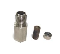 Sensor Oxígeno Adaptador Sensor Oxígeno Para Mini Convertidor Catalítico, Adaptador Espaciador O2 Malla Catalítica Para Comprobar La Luz Del Motor Coche Sonda lambda