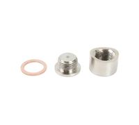 Sensor Oxígeno Lambda O2 Adaptador De Tapones Y Enchufes Montaje Tapón Sensor Oxígeno O2 Acero Inoxidable M18 X 1,5 Tuerca Montaje Estilo Plano O Con Muescas(Notched Style)