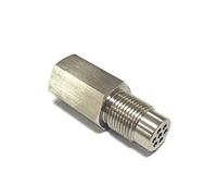 Sensor Oxígeno Sonda Lambda Universal M18X1.5 Acero Inoxidable SS304 Comprobar Luz Motor para CEL Mini Catalizador O2 Sensor Espaciador Adaptador Conector Sensor Oxígeno