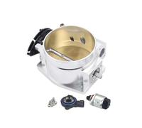 Sensor Posición Acelerador Para Pontiac Para Firebird Para Fórmula Para Trans AM Para GTO TT102152 Cuerpo Acelerador Aluminio Billet Alto Flujo 92mm/102mm Con Sensor TPS(102mm Silver)