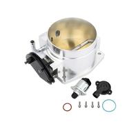 Sensor Posición Acelerador Para Pontiac Para Firebird Para Fórmula Para Trans AM Para GTO TT102152 Cuerpo Acelerador Aluminio Billet Alto Flujo 92mm/102mm Con Sensor TPS(92mm Silver)