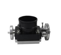 Sensor Posición Acelerador Tps Colector Admisión Rendimiento Cuerpo Acelerador 65mm 70mm 80mm 90mm Palanquilla Aluminio Alto Flujo(80MM BLACK)