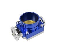 Sensor Posición Acelerador Tps Cuerpo Acelerador Carreras Colector Admisión Rendimiento 70mm Aluminio Alto Flujo Lz6970(Azul)