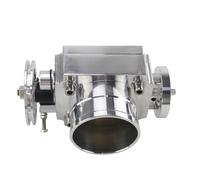 Sensor Posición Acelerador Tps Cuerpo Acelerador Carreras Colector Admisión Rendimiento 70mm Aluminio Alto Flujo Lz6970(Plata)