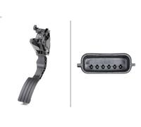 Sensor, posición pedal HELLA 6PV 009 978-711 para DUSTER (HS_) 2 2012-2018