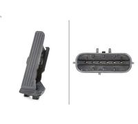 Sensor, posición pedal HELLA 6PV 011 040-701 para AUDI A3 (8P1) 2 2004-2012