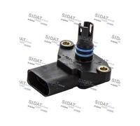 Sensor Presión Colector De Admisión Sidat 84.207 para Audi Seat Skoda VW Vag