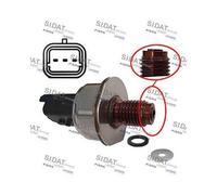 Sensor Presión Combustible Sidat 81.104 para Alfa Romeo Audi Bmw Citroën Dodge