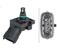 Sensor, presión de sobrealimentación HELLA 6PP 009 403-131 para V50 2 2010-