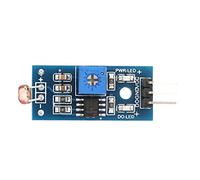 Sensor Reflexión Fotoeléctrica Módulo de sensor fotosensible, sensor Ldr, 5 piezas de detección de intensidad de luz digital Módulo de sensor fotosensible Smart Car Robot