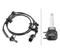 Sensor, revoluciones de la rueda - 2polos - Cable: 1210mm - con clips de fijación en el cable