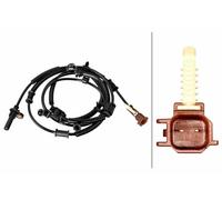 Sensor, revoluciones de la rueda - 2polos - Cable: 2020mm - con pinza/grapa