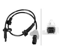 Sensor, revoluciones de la rueda - 2polos - Cable: 520mm - con pinza/grapa