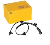 Sensor, revoluciones de la rueda - 2polos - Cable: 527mm - con pinza/grapa