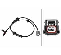 Sensor, revoluciones de la rueda - 2polos - Cable: 655mm