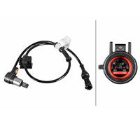 Sensor, revoluciones de la rueda - 2polos - Cable: 780mm - con pinza/grapa