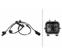 Sensor, revoluciones de la rueda - 2polos - Cable: 975mm - con pinza/grapa